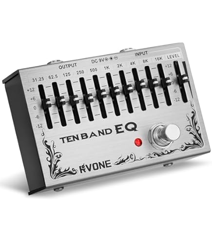 Amazon.com: MXR M108S Ten Band EQ Dual Output True Bypass